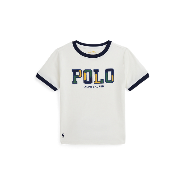 Corduroy-Logo Cotton Jersey Tee