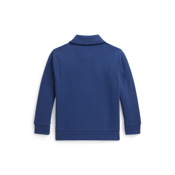 Dusty Azure Fleece Collared Sweatshirt Boys 1.5-6 Years 2