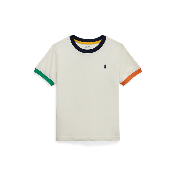 Cotton Jersey Ringer Tee