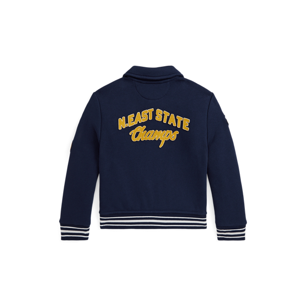 Ralph lauren cotton baseball jacket deals