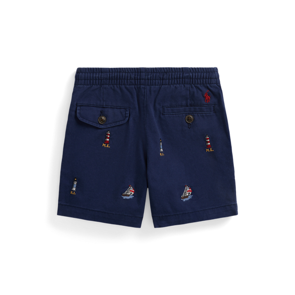 Polo embroidered shorts on sale