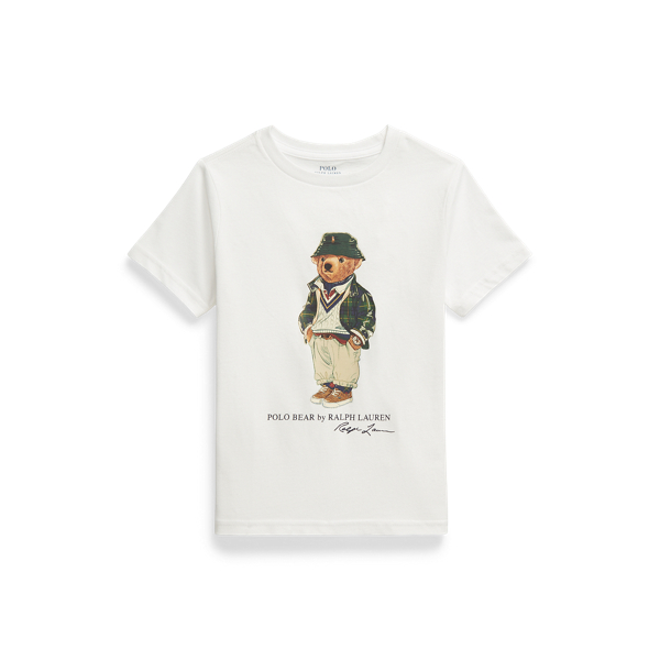 Baumwolljersey-T-Shirt mit Polo Bear Boys 1.5-6 Years in 1