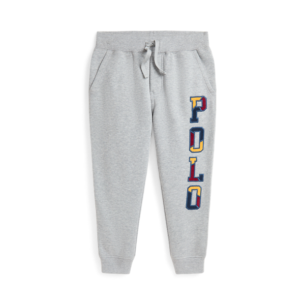 Corduroy-Logo Fleece Jogger Pant