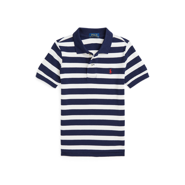 Polo en coton piqué rayé Boys 1.5-6 Years en 1