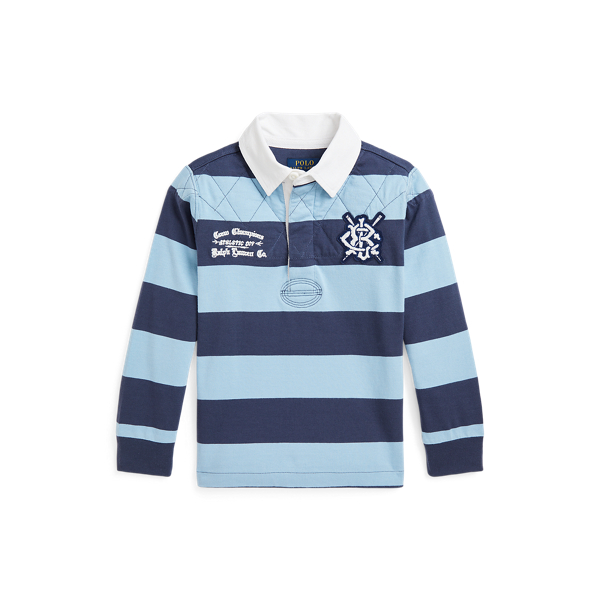 Striped Cotton Jersey Rugby Shirt