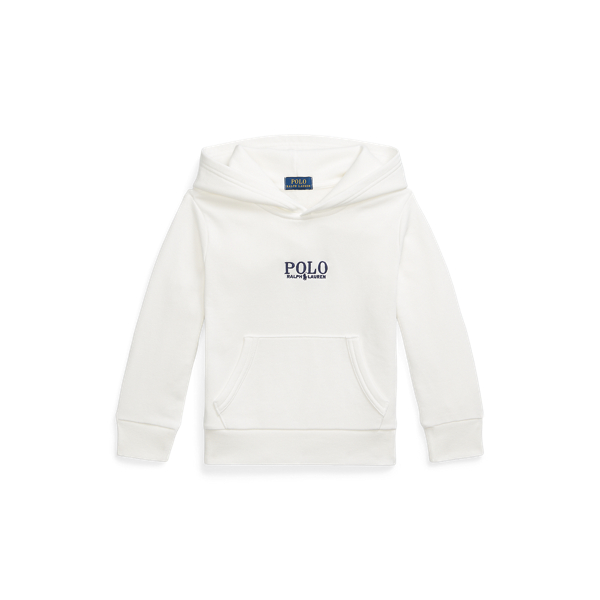 Sweat à capuche et logo molleton éponge