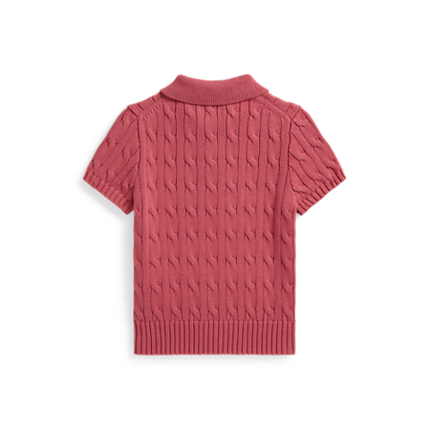 Мужские свитеры Ralph Lauren Cable-Knit Cotton Polo Sweater
