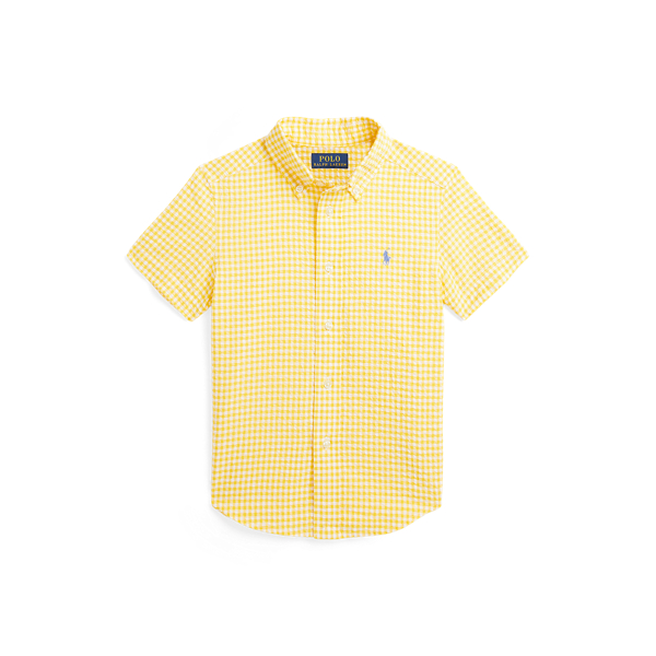 Ralph lauren seersucker short sleeve shirt online