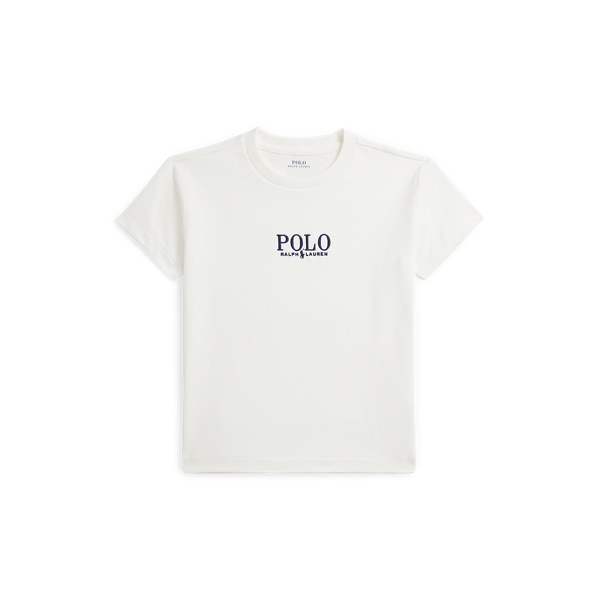 T-shirt à logo en jersey de coton épais 