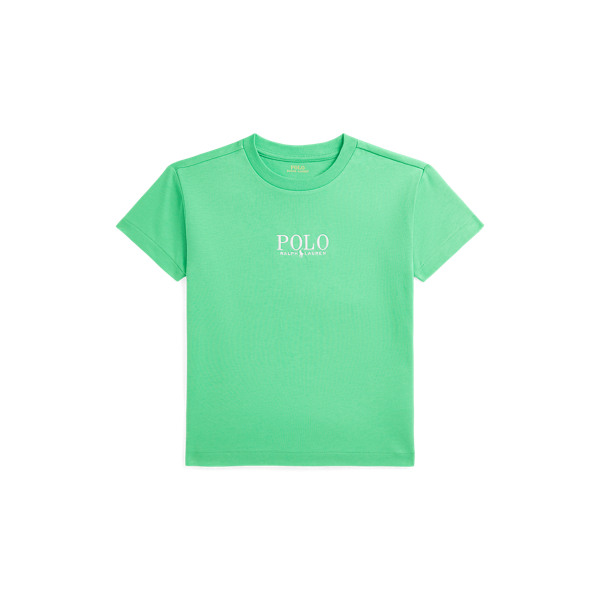 T-shirt à logo en jersey de coton épais 