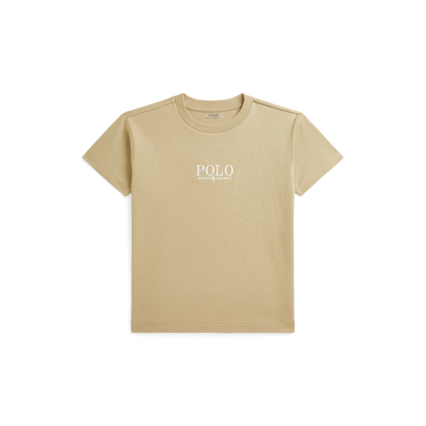 T-shirt à logo en jersey de coton épais 