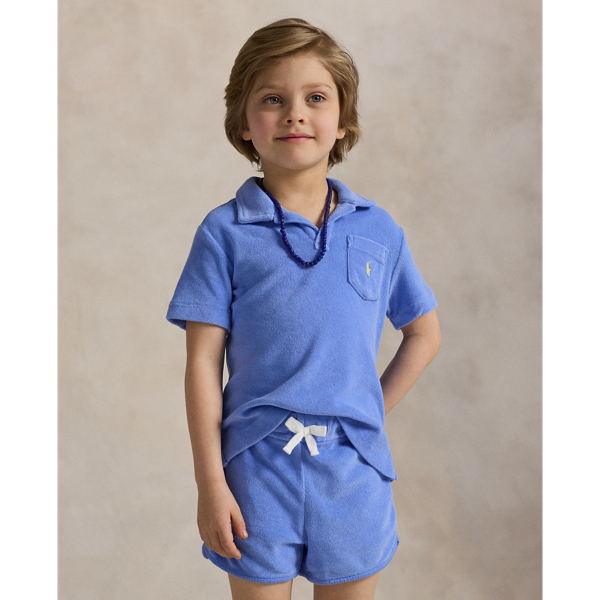 Polo Ralph Lauren★テリーカラーシャツ＆ショーツセット Terry Polo Shirt & Short Set