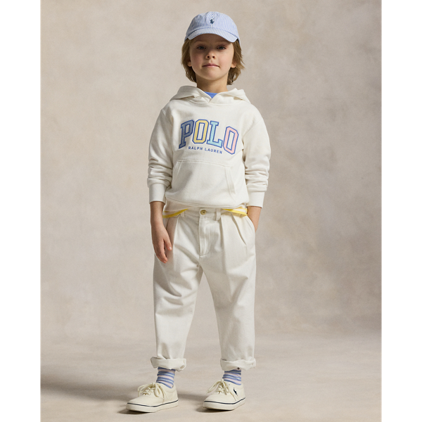 【Ralph Lauren】ロゴ映える洗練カジュアルフーディ Garment-Dyed Fleece Graphic Hoodie