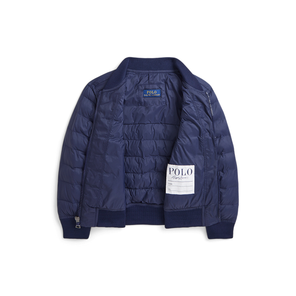 Ralph lauren quilted bomber jacket best sale