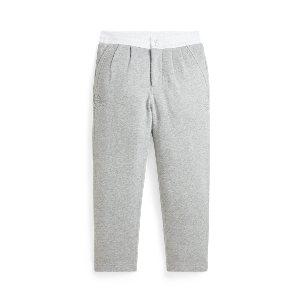 Rugby-Inspired Fleece Sweatpant