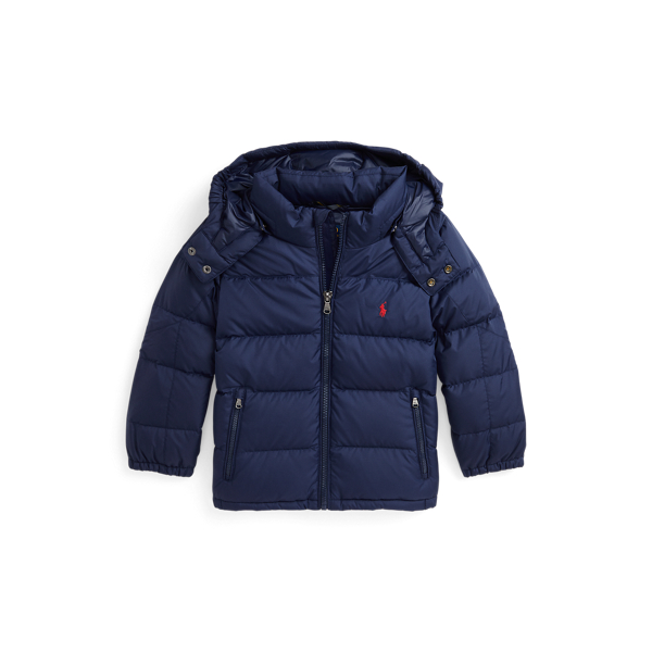 Daunenjacke mit Kapuze