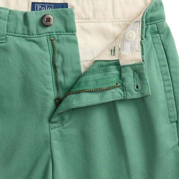 Cormac Pleated Cotton Chino Short