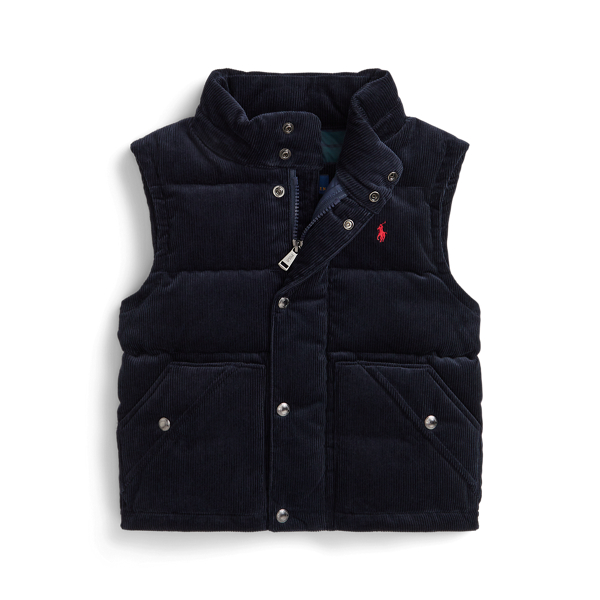 Convertible Corduroy Down Jacket