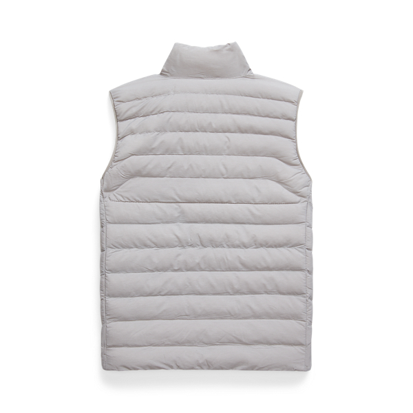 Gilet matelass&eacute; rangeable P-Layer&nbsp;2 Boys 1.5-6 Years en Gris clair chin&eacute; 2
