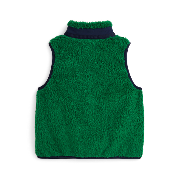 きのこ　Polo Ralph Lauren フリースベスト PーLayer 2 リバーシブル ベスト
