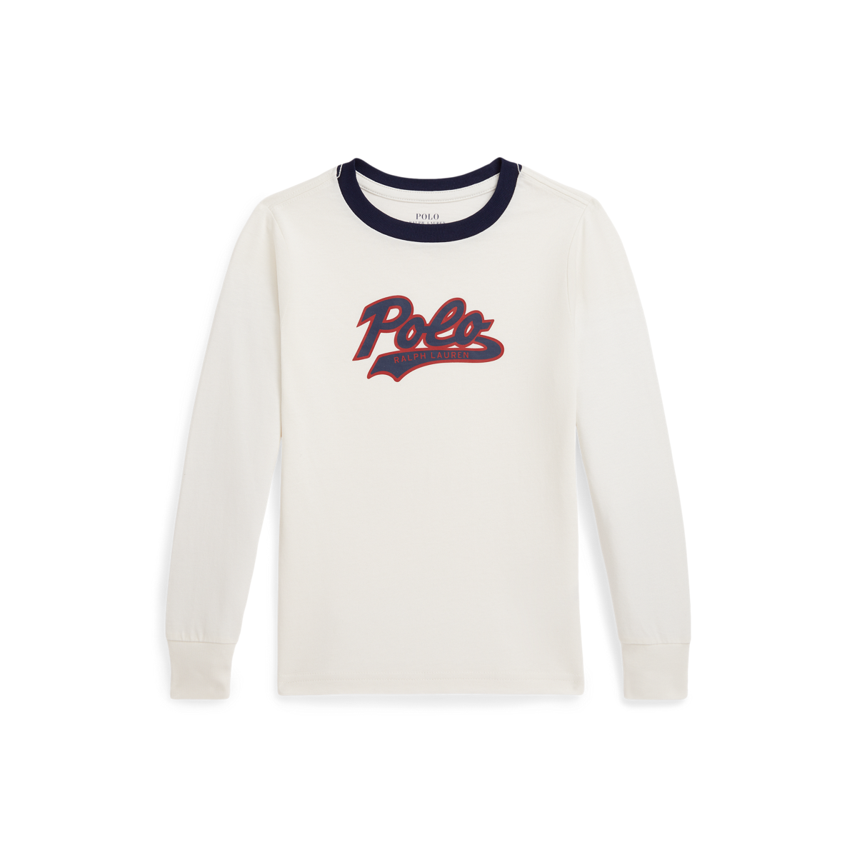 ポロ　ラルフローレン  ロゴ　ジャージーロングスリーブTシャツ　タグ付き新品 POLO RALPH LAUREN ラルフローレン Tシャツ クラシック