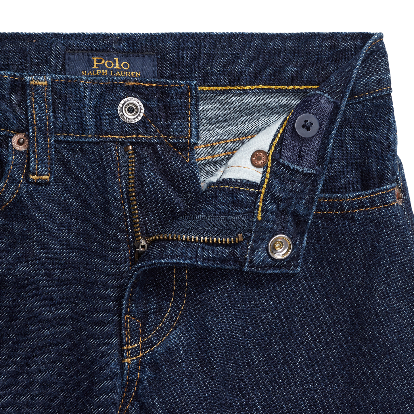 Детские джинсы Ralph Lauren Lynwood Relaxed Fit, цвет: Pierson Rinse — фото 2