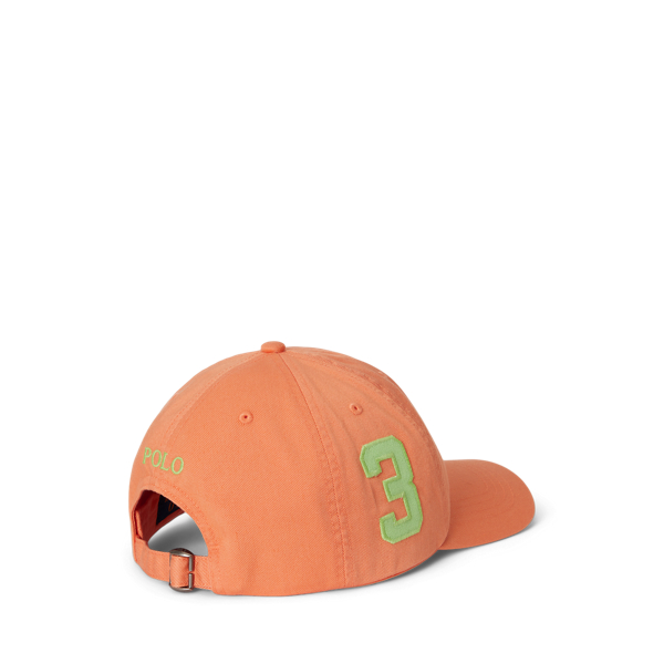 Baumwolltwill-Baseballkappe mit Big&nbsp;Pony Boys 1.5-6 Years in Mohn 2