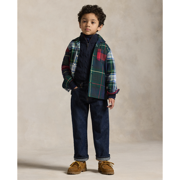 Plaid Cotton Oxford Fun Shirt