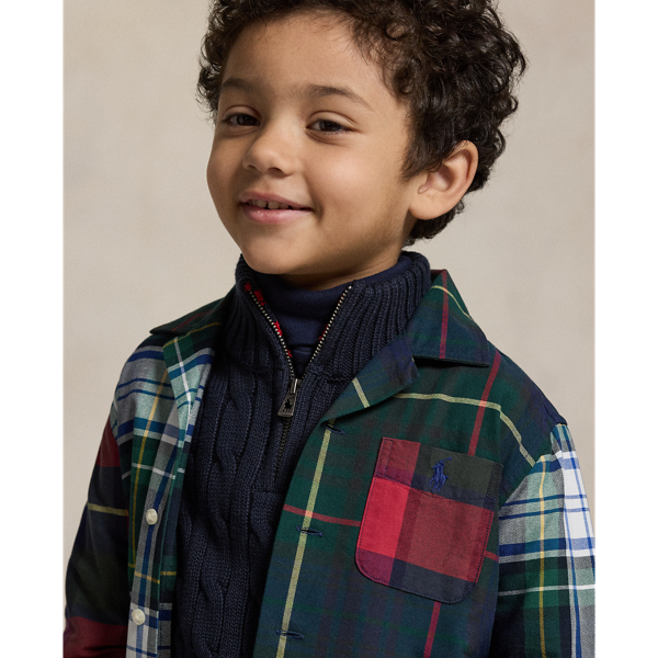 Plaid Cotton Oxford Fun Shirt