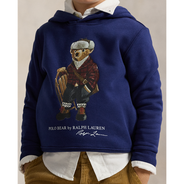 Polo Bear Fleece Hoodie
