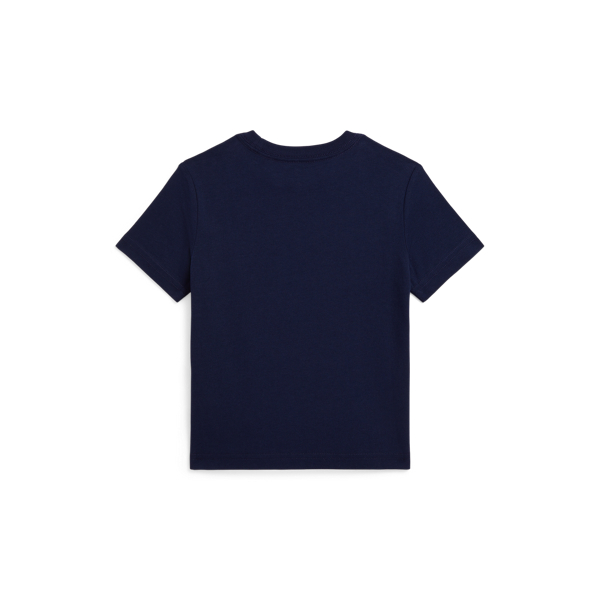 ラルフローレン　RLロゴジャージーTシャツ　ネイビー ロゴ コットン ジャージー Tシャツ | ラルフ ローレン公式