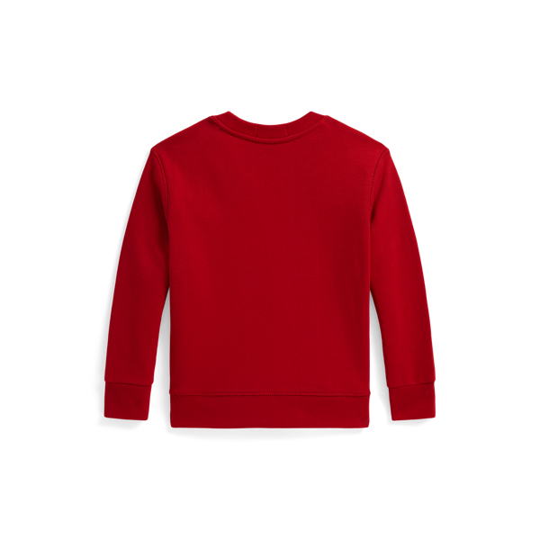 Red Polo Bear Fleece Pullover Boys 1.5-6 Years 3