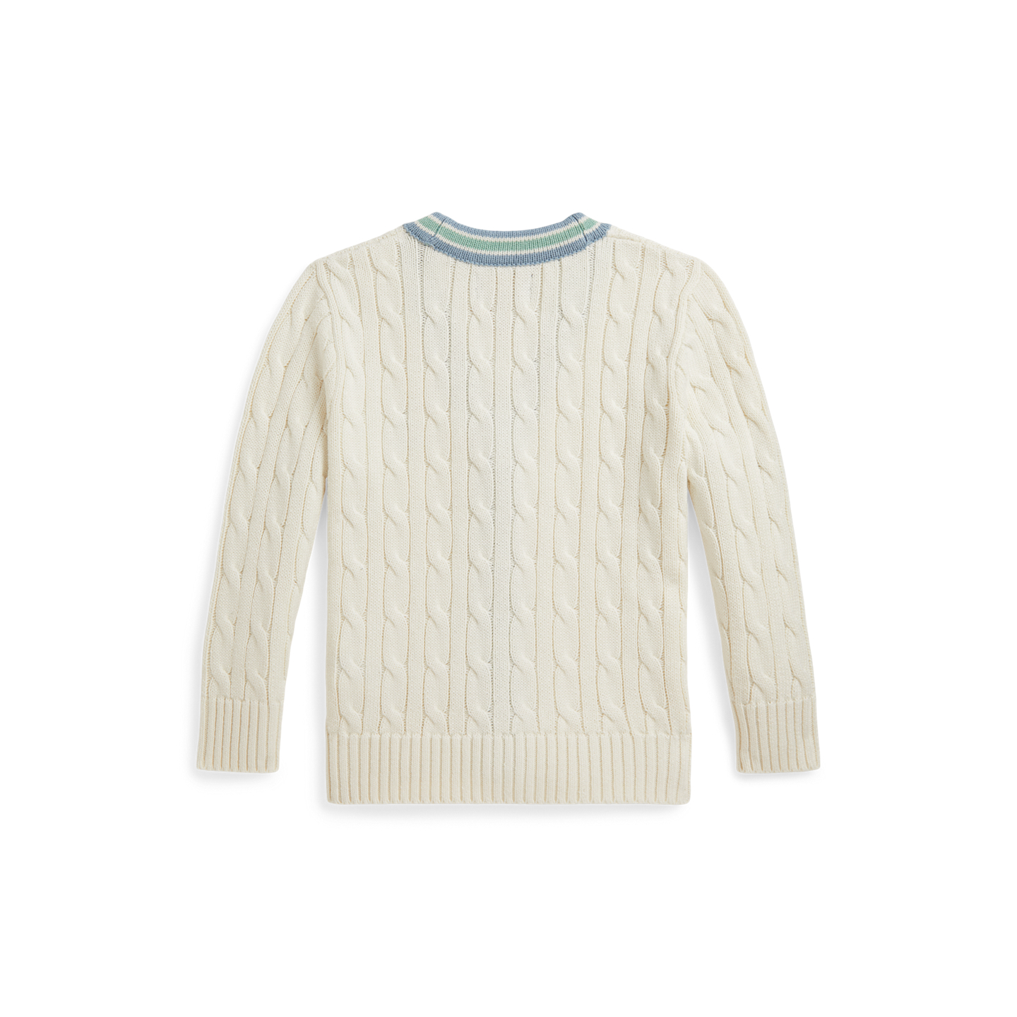 Детский кардиган Ralph Lauren Cotton Cricket, цвет: Кремовый разноцветный — фото 1