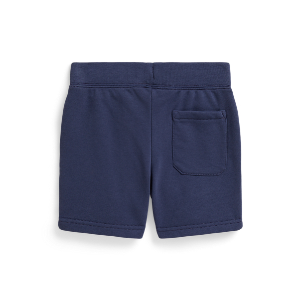 Short Big Pony en coton &eacute;ponge Boys 1.5-6 Years en Bleu marine clair 2