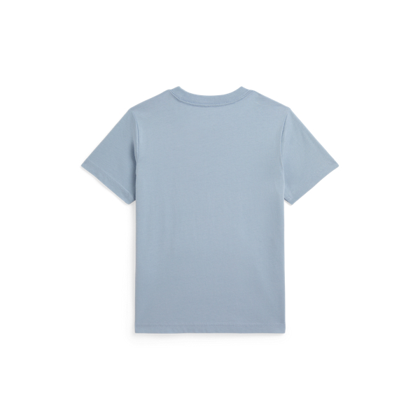 Estate Blue Logo Cotton Jersey Tee Boys 2-7 2