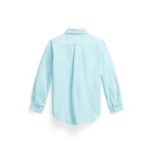 Das legend&auml;re Oxfordhemd Boys 1.5-6 Years in &Auml;g&auml;isblau 2