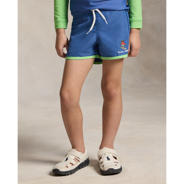 Polo Bear Swim Trunk Boys 1.5-6 Years in Bai Blue 4
