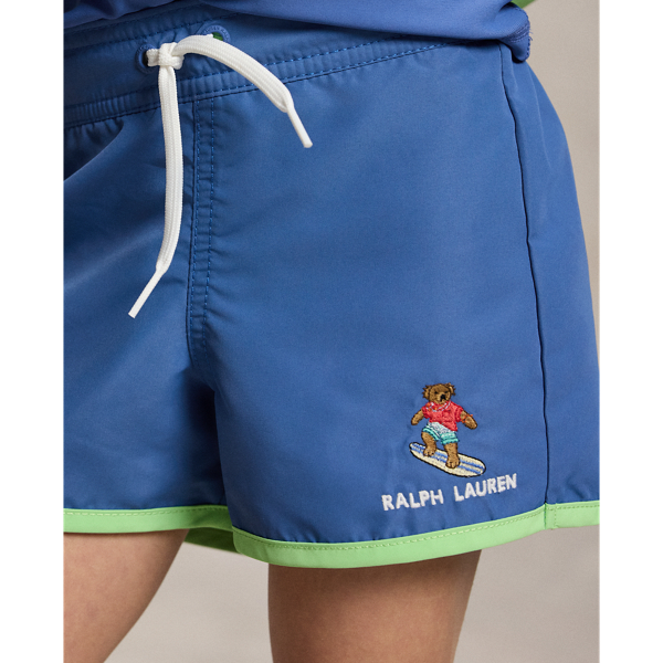 Polo Bear Swim Trunk Boys 1.5-6 Years in Bai Blue 5