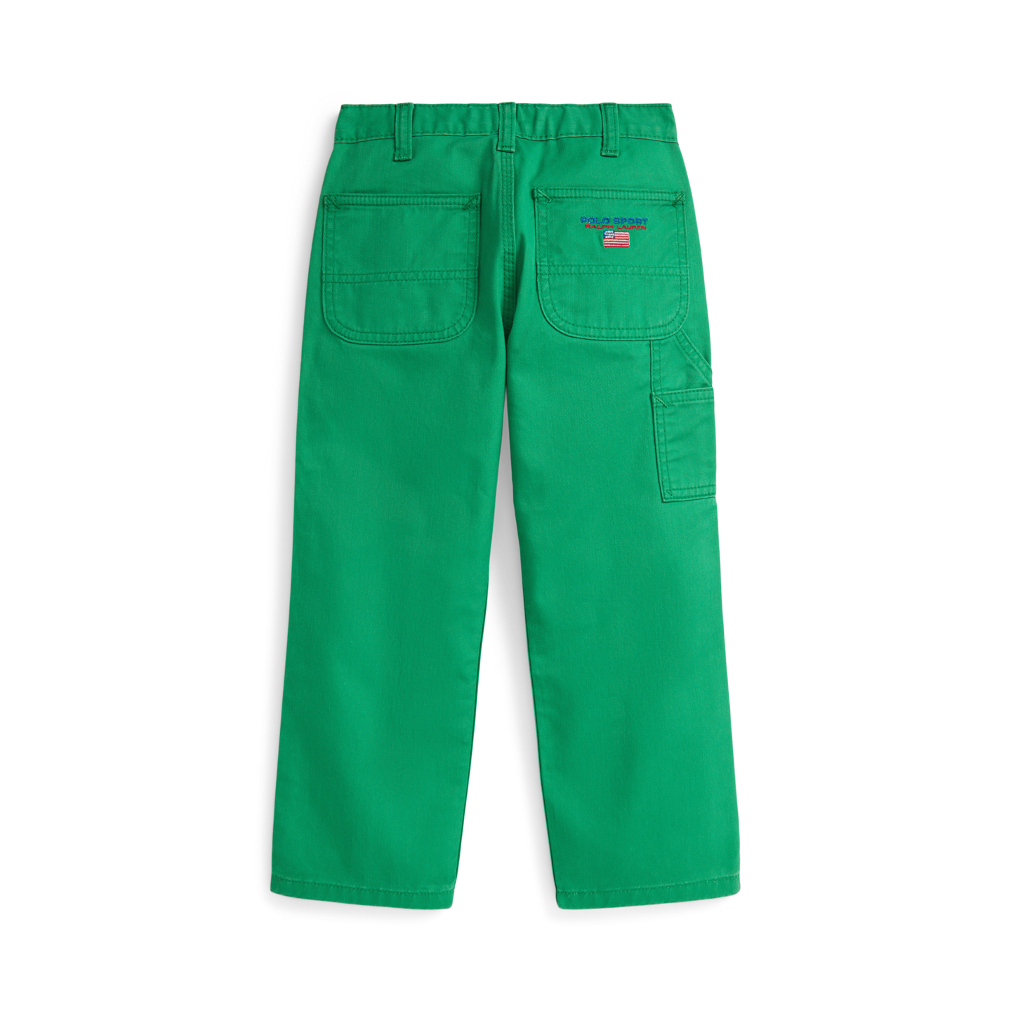 Детские джинсы Ralph Lauren Polo Dungaree Fit Carpenter, цвет: Зелёный — фото 1