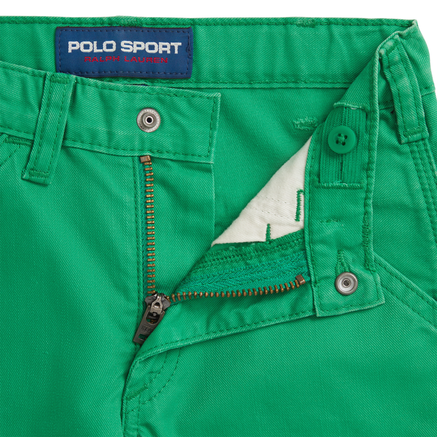 Детские джинсы Ralph Lauren Polo Dungaree Fit Carpenter, цвет: Зелёный — фото 2
