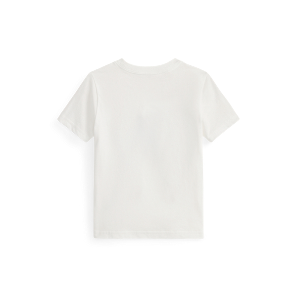 White Ralph&rsquo;s Coffee Cotton Jersey Tee Boys 2-7 2