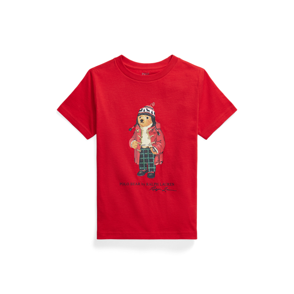 Polo Bear Cotton Jersey T-Shirt