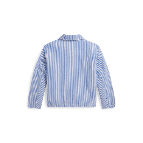 Детские куртки Ralph Lauren The Bayport Cotton Seersucker Jacket