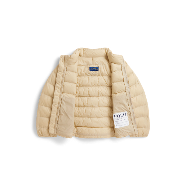 Tallow Cream The Colden Packable Quilted Jacket Boys 2-7 3