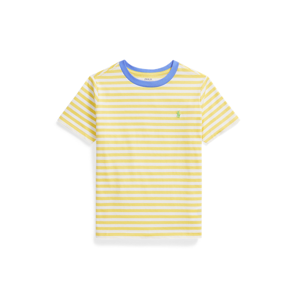 T-shirt ray&eacute; en jersey de coton