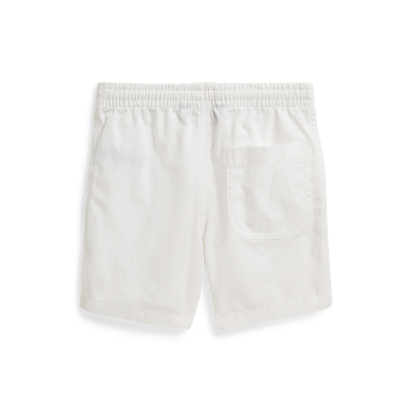 Deckwash White Cotton Twill Short Boys 2-7 2