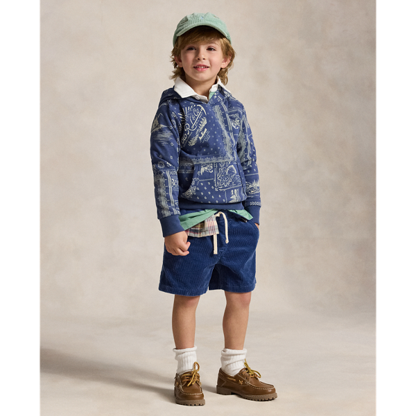 Terry-Kapuzenpullover mit Bandana-Druck Boys 1.5-6 Years in Angler-Bandana-Patchwork 4