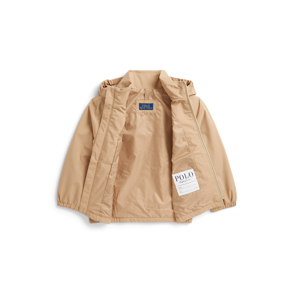 Vintage Khaki Hooded Jacket Boys 2-7 3