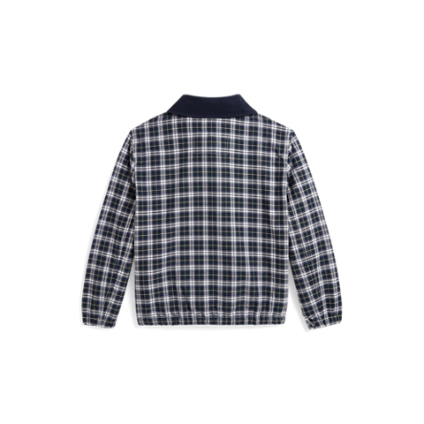 Детские куртки Ralph Lauren The Bayport Plaid Cotton Oxford Jacket