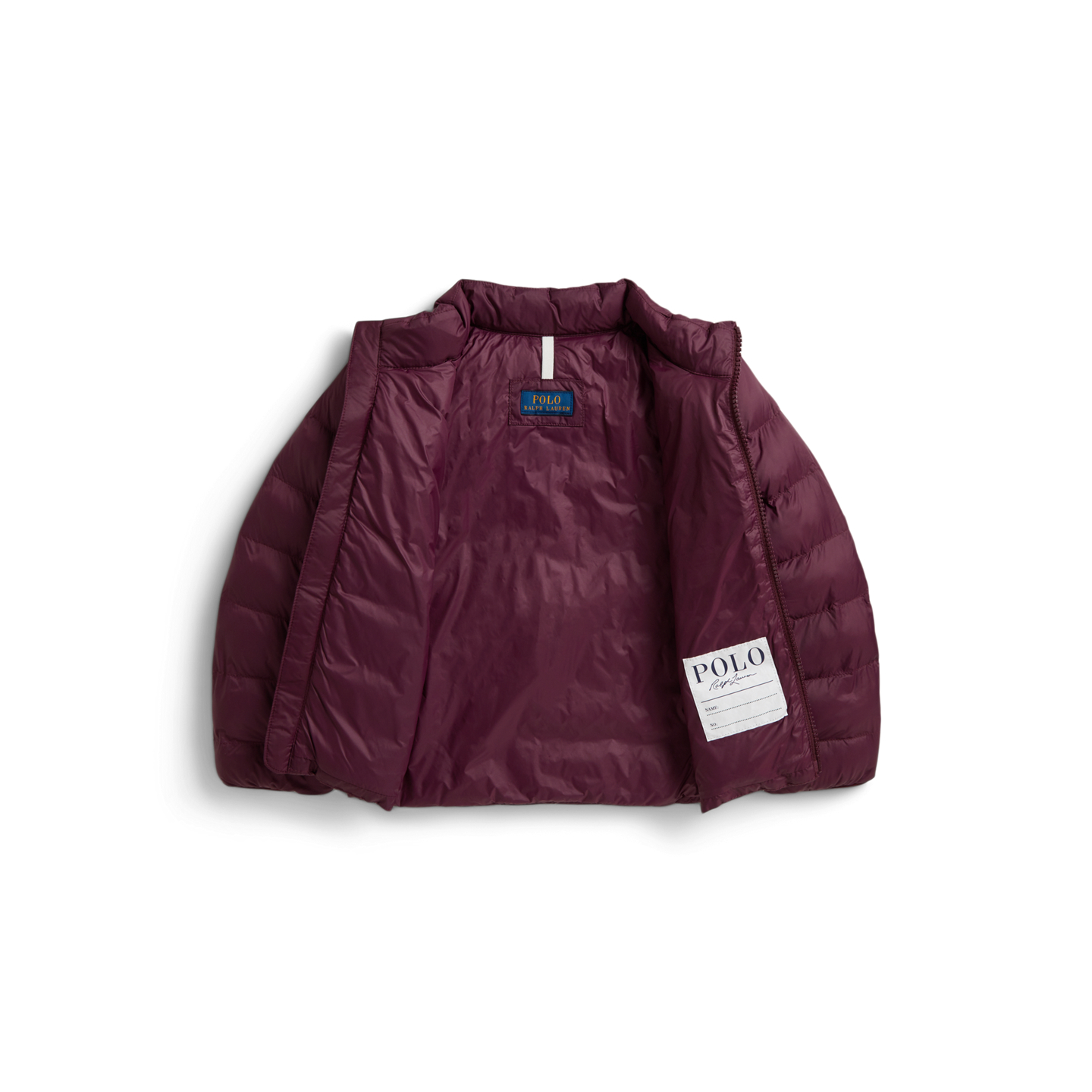 Детская куртка Ralph Lauren The Colden Packable Quilted, цвет: Насыщенный рубиновый — фото 5